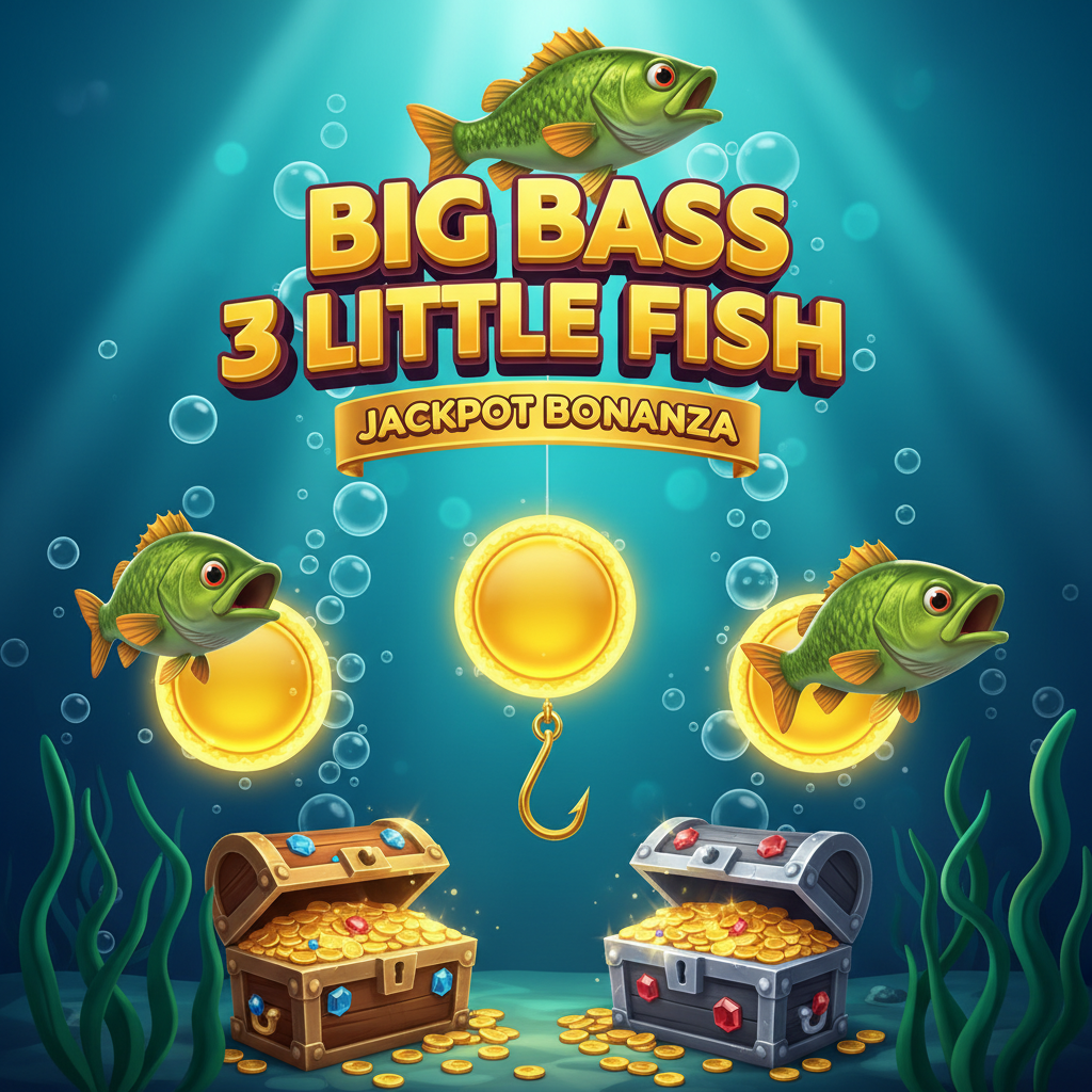 Big Bass 3 Little Fish - Jackpot Bonanza