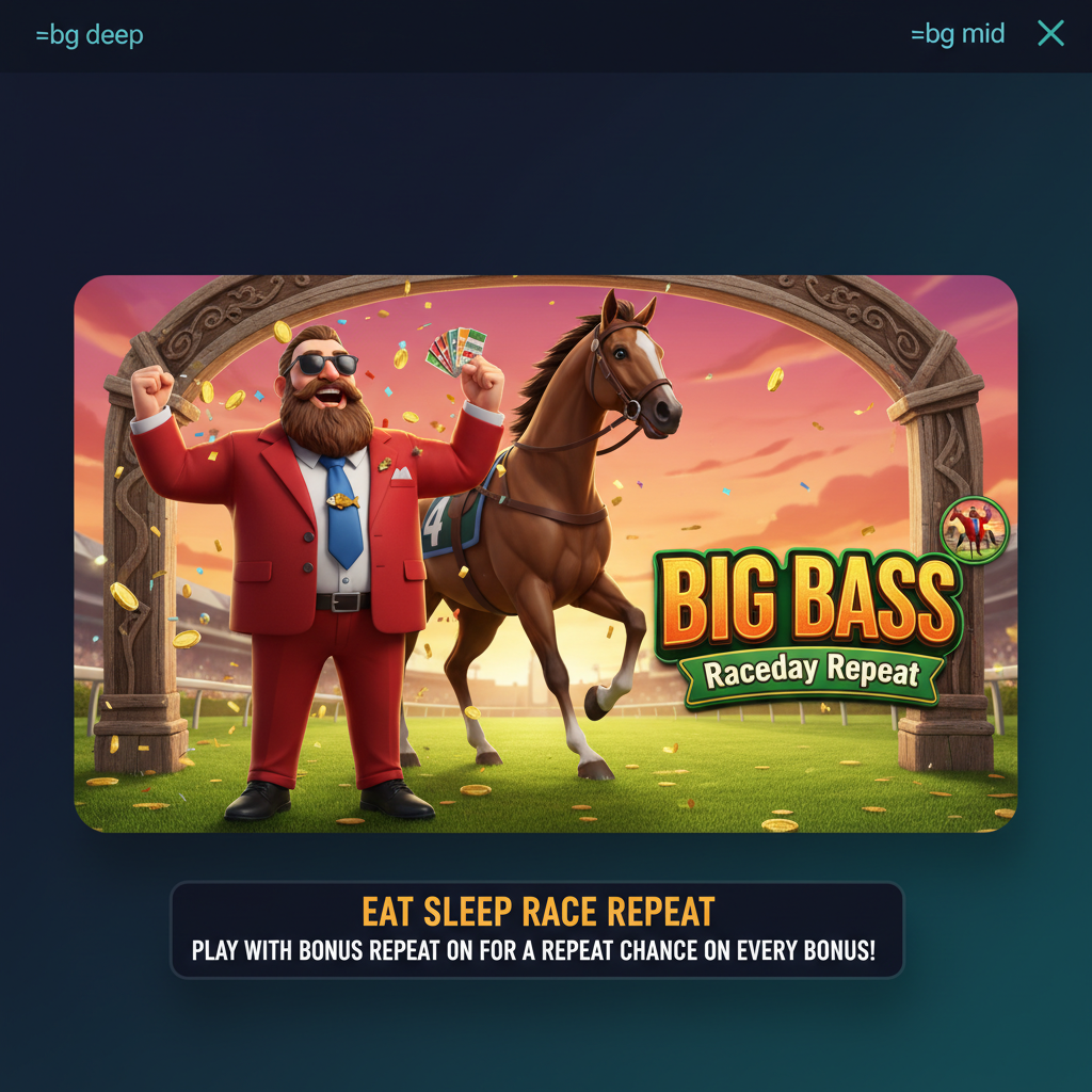 Big Bass Raceday Repeat